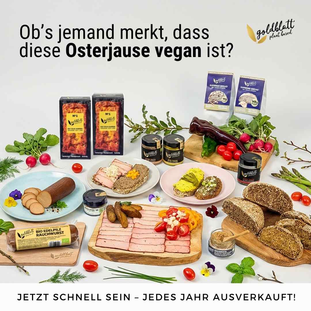 Vegan Fine Dining - veganes 4-Gänge Genussmenü
